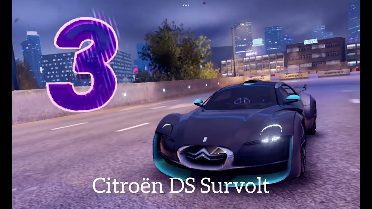 Asphalt Legends Unite, test 3 nových vozů, včetně prvního vozu třídy A 