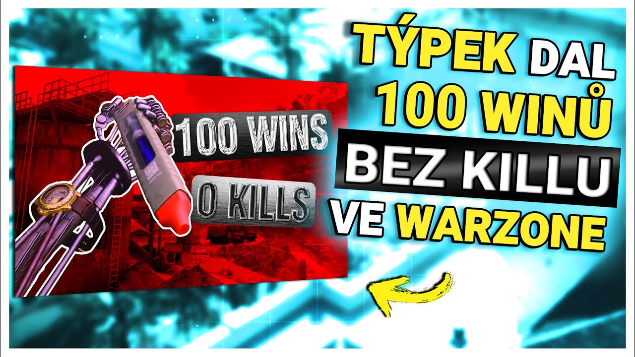 Dal 100 winů bez killu! | WARZONE REAKCE