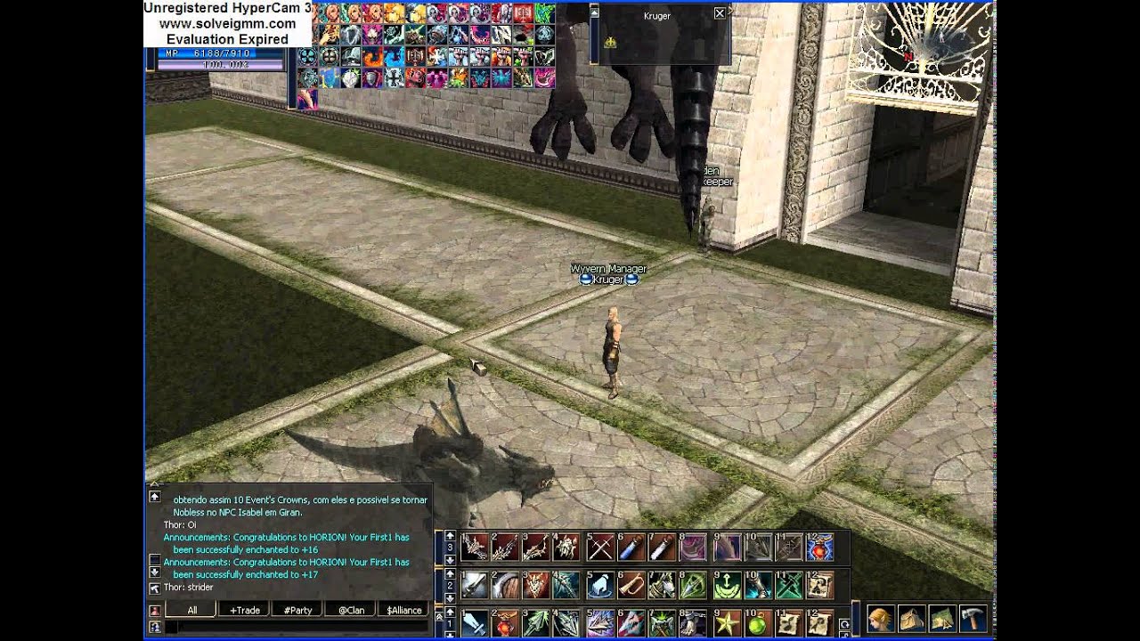 Lineage 2 - Strider / Wyvern