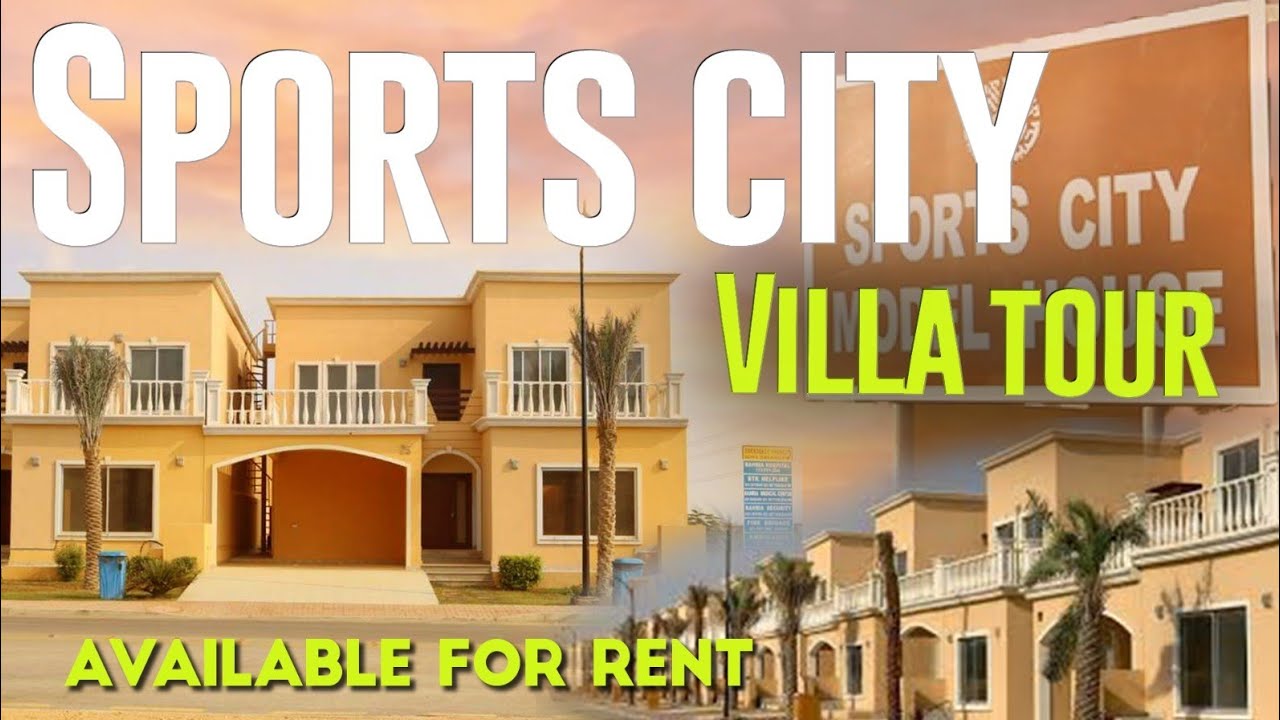 Bahria Town Karachi | Sports City Villas | Model Villa | Sports City Villa Tour | Precinct 35
