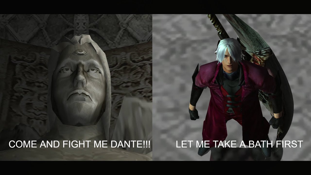 Dante ignores the final boss fight and does this instead for an hour