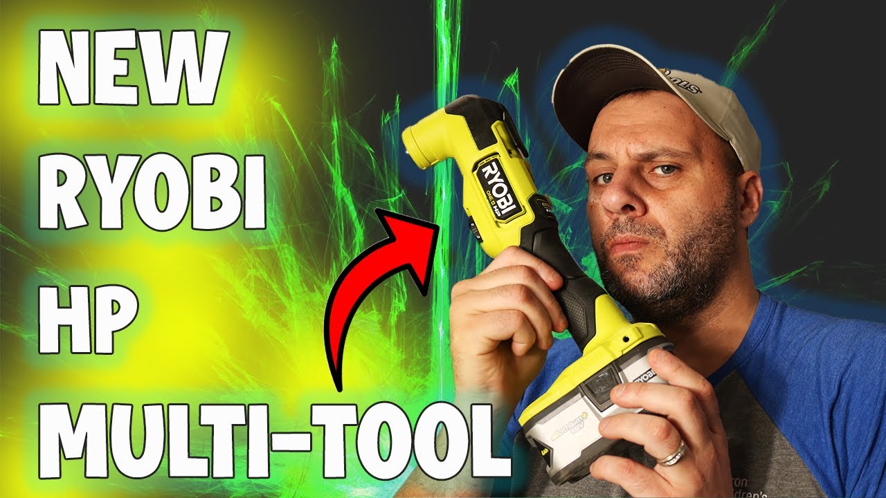 All New Ryobi HP Multi Tool (Oscillating Tool)  EVERYTHING YOU NEED TO KNOW Before You Buy!
