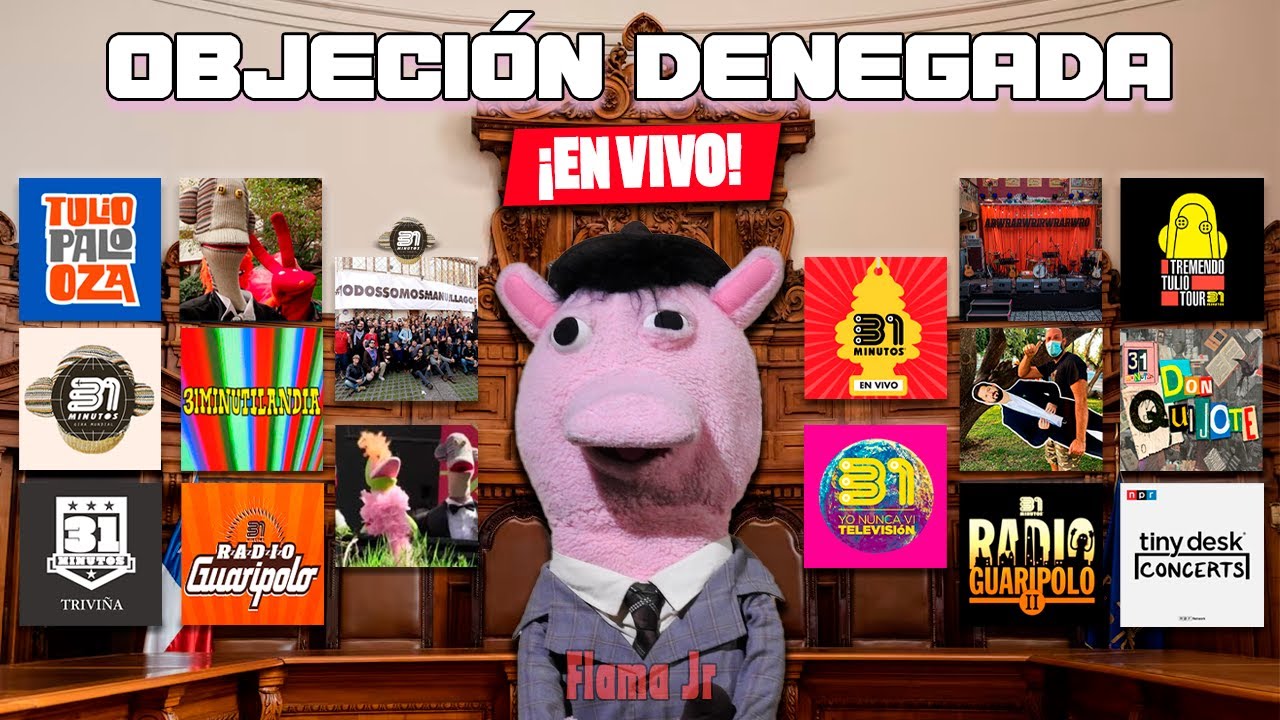 31 Minutos | Objeción Denegada, pero con diferentes versiones en vivo (Remake)