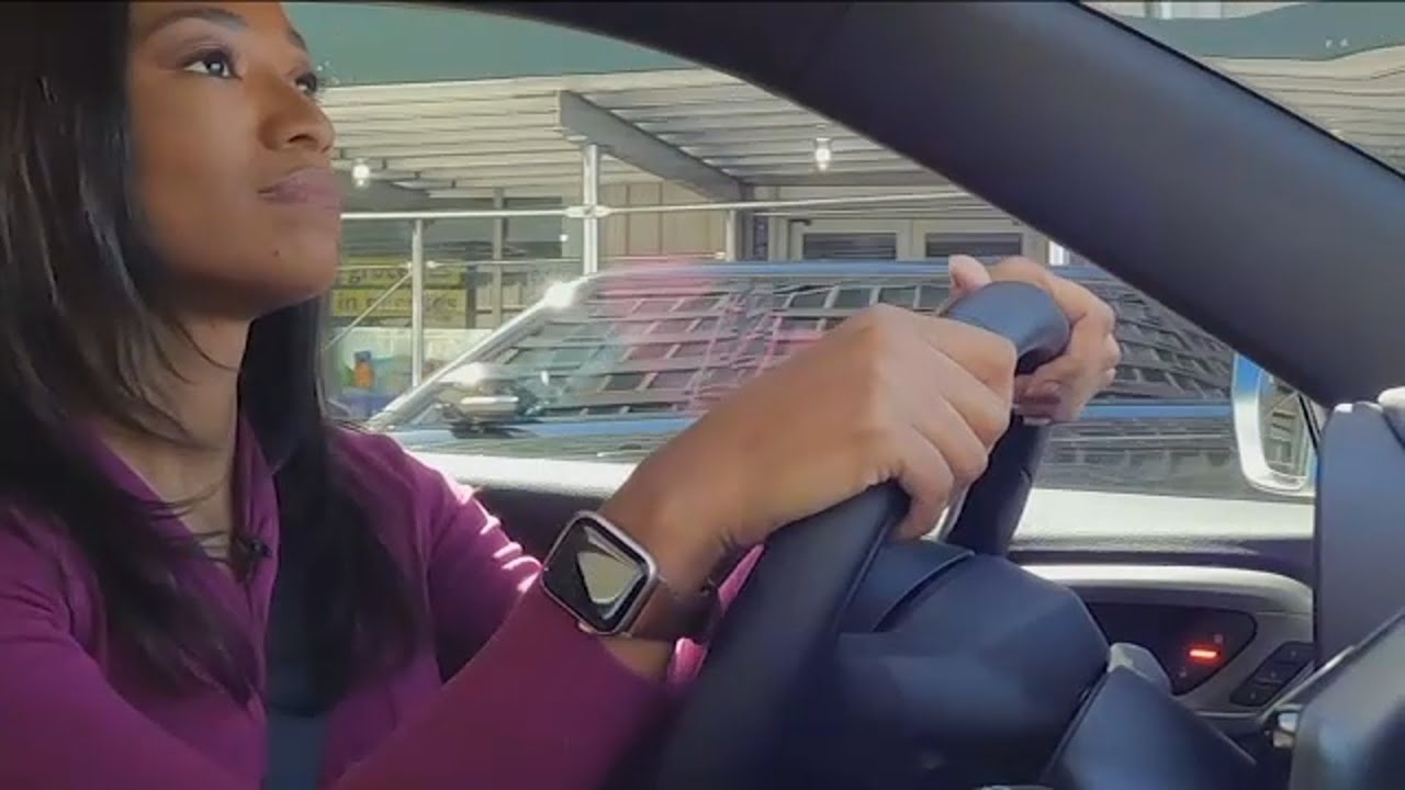 Brittany Bell test drives new hybrid Dodge Hornet