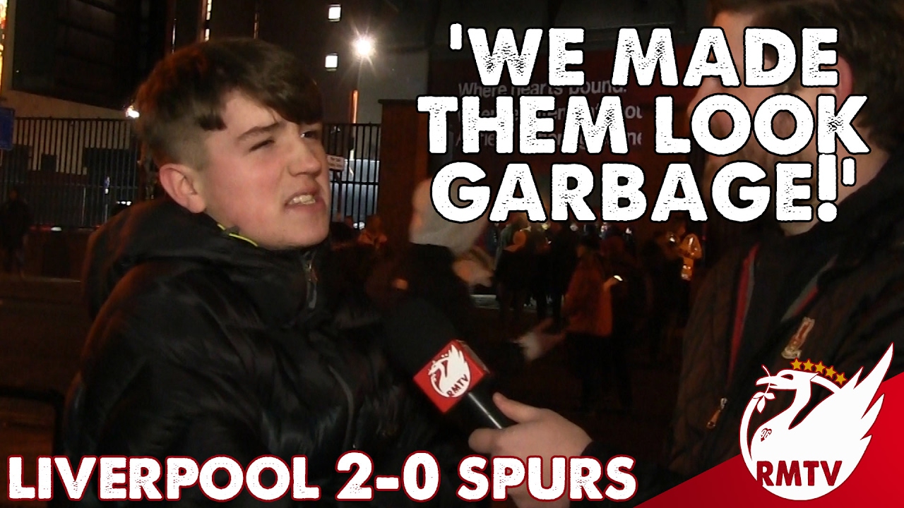 Liverpool v Spurs 2-0 | &lsquo;We Made Them Look Garbage!&rsquo; | #LFC Fan Cam