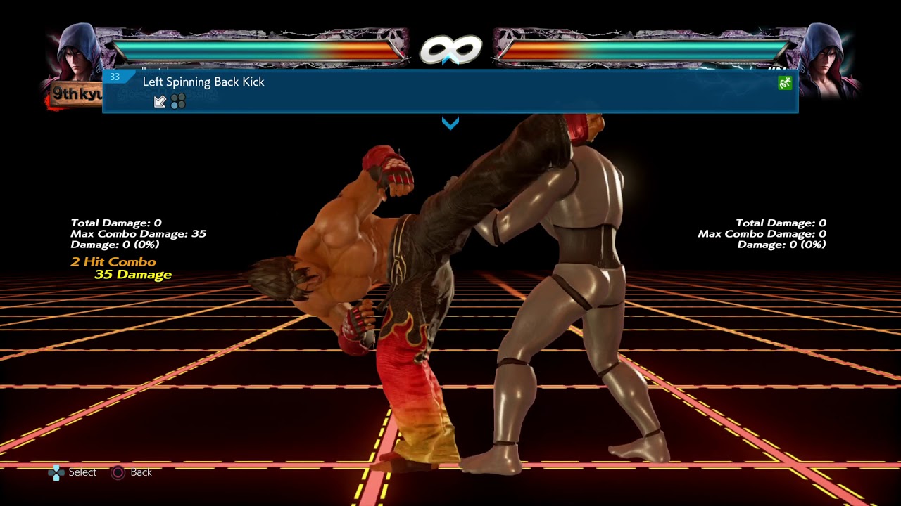 Tekken 7 Jin Kazama Move List(Season 4)