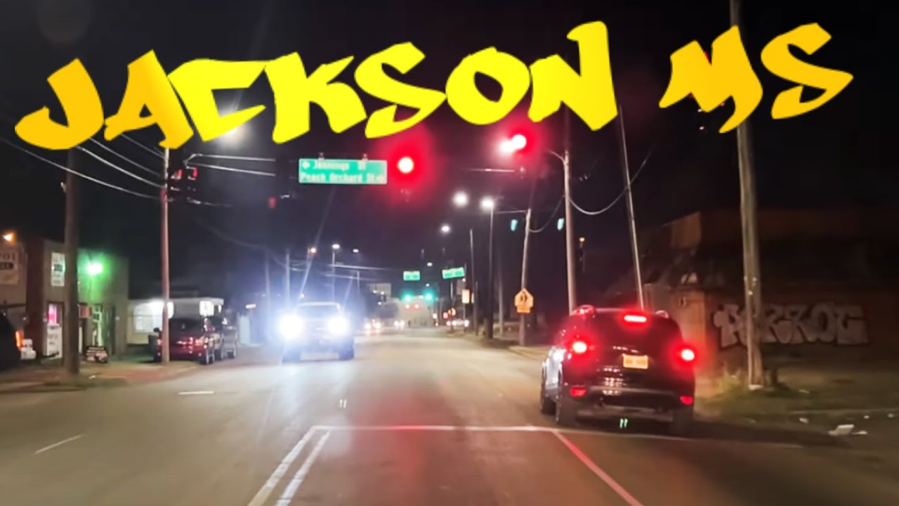 Jackson Mississippi Raw Hoods at Night