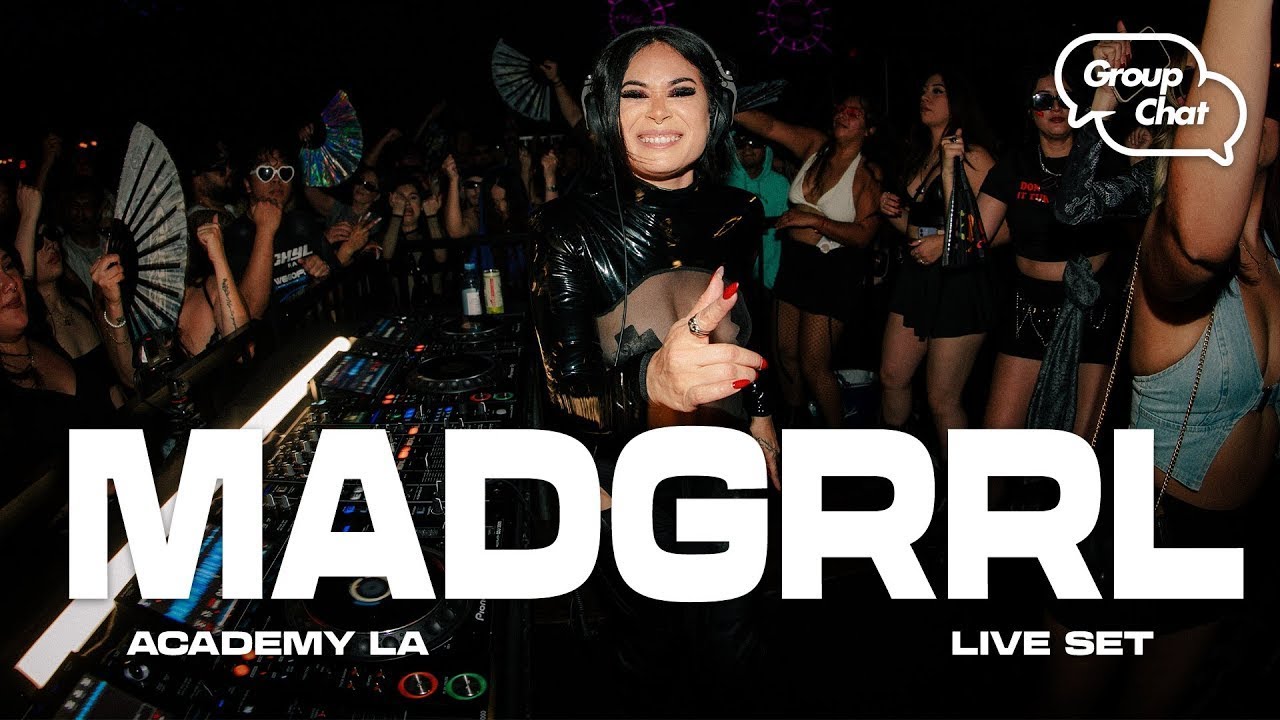 MADGRRL LIVE @ Group Chat LA [HARD TECHNO]