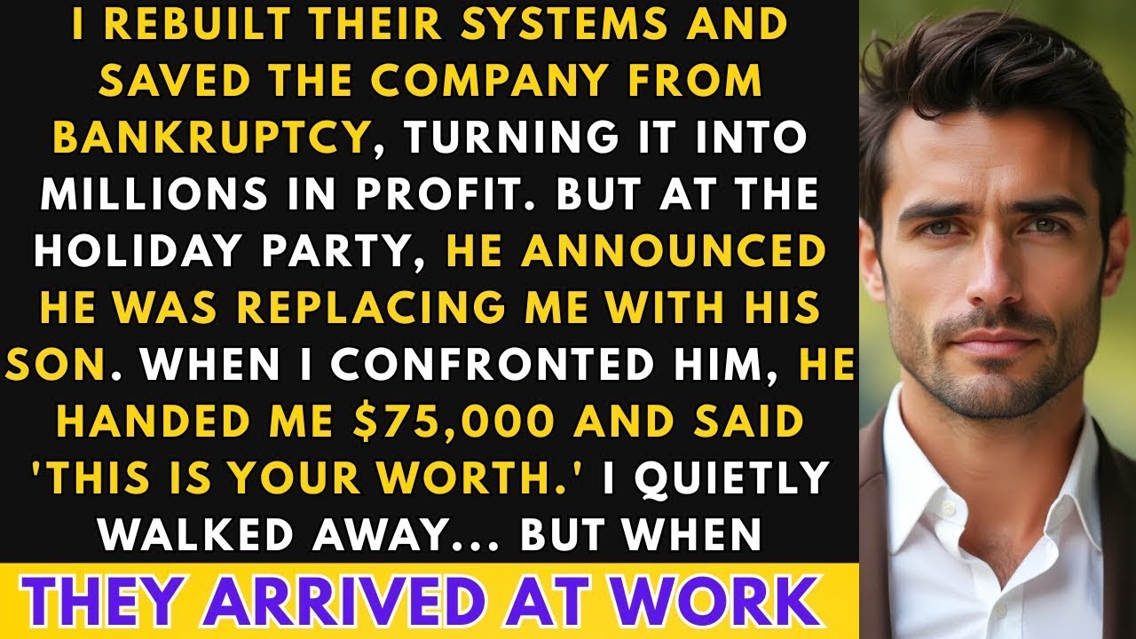 I Saved the Company. He Replaced Me With His Son. Big Mistake. | Office Revenge