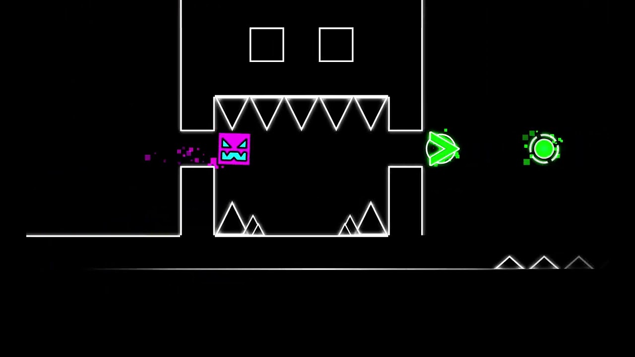 My new level: Lights Out [Geometry Dash]