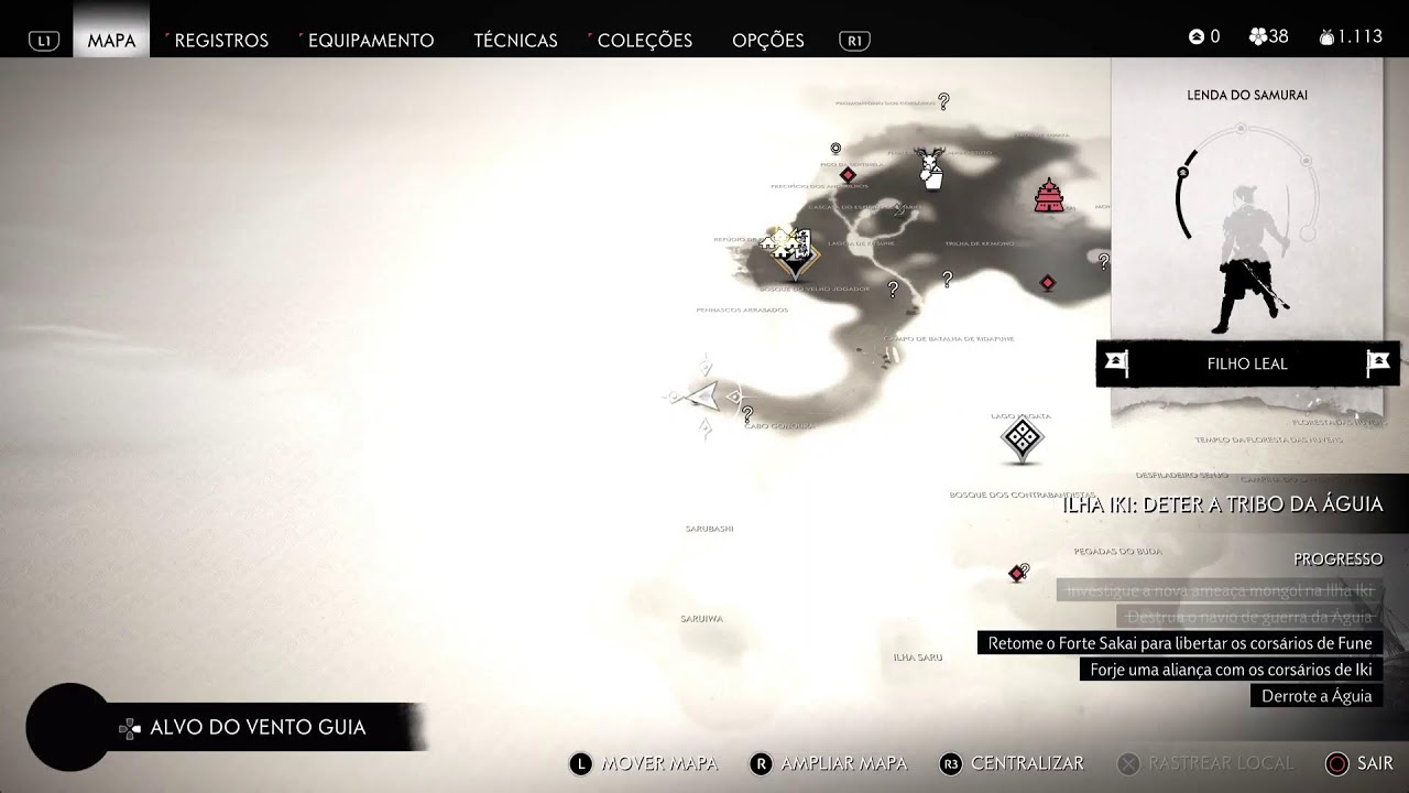 Ghost of Tsushima ao vivo ps4 ps5