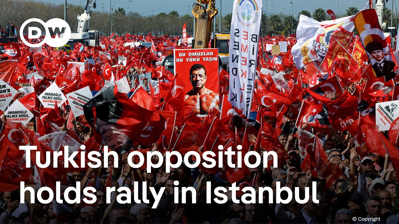 New protests against the arrest of Erdogan rival Imamoglu in Istanbul | DW News