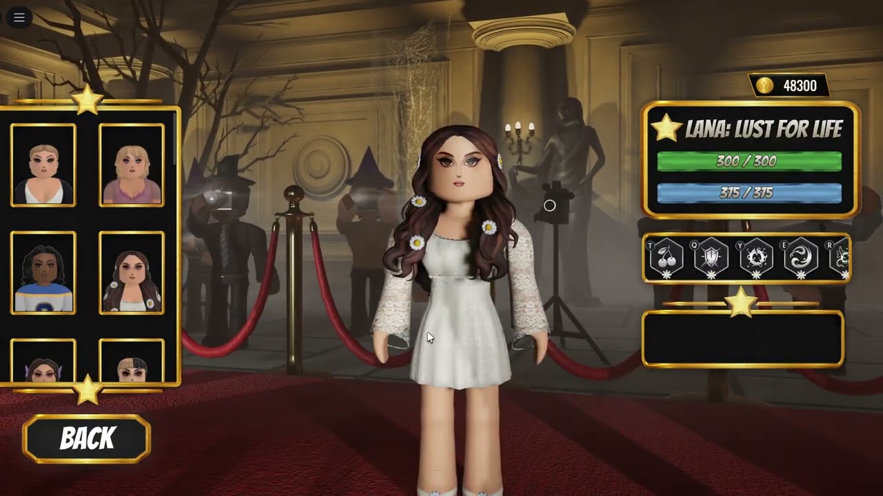 Lana Del Ray Halloween Skin Gameplay in Celebrity Arena!