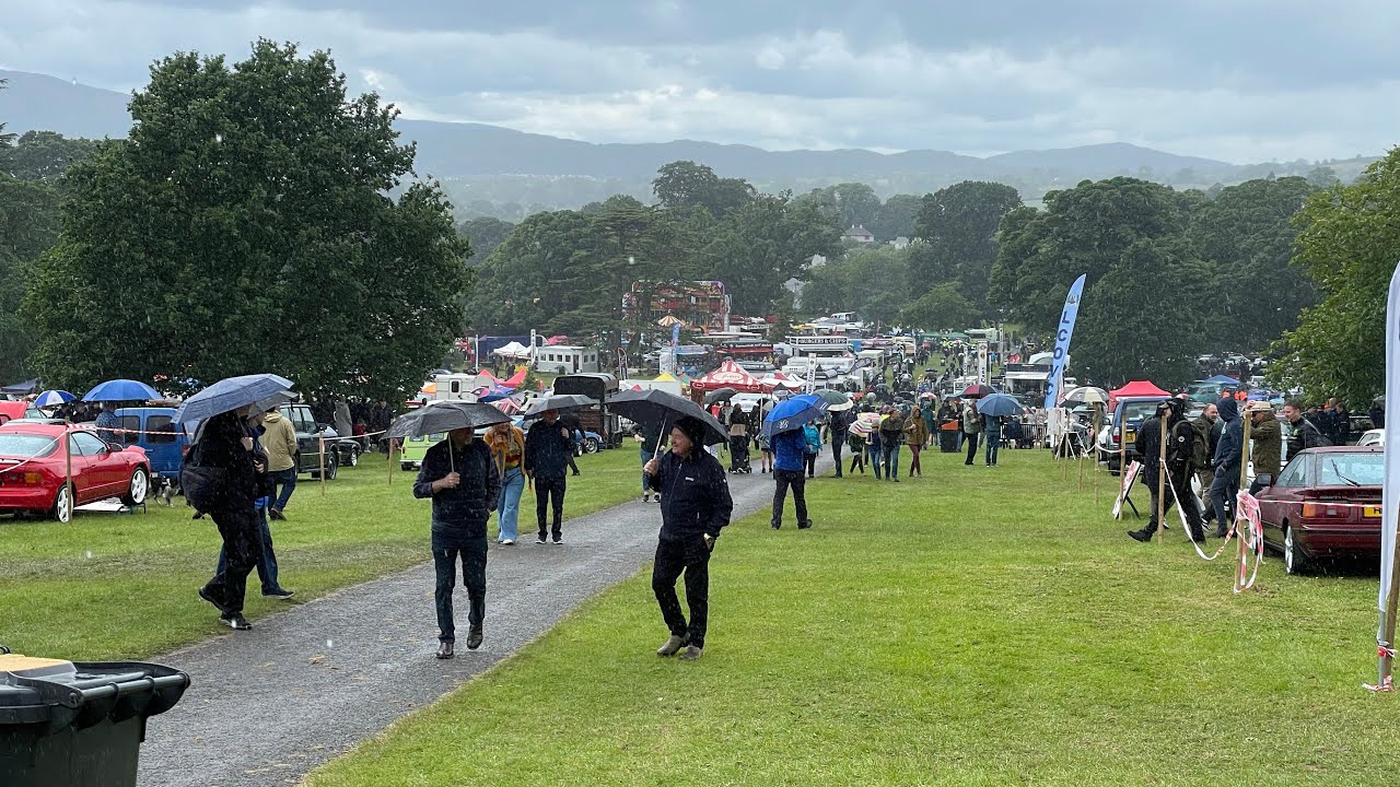 The end part of Vintage Cars Show Kilbroney Park, Rostrevor| Reel #06