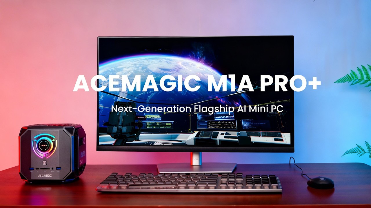 Acemagic M1A Pro+ AI MAX+ 395 &ndash; 126 TOPS AI Mini PC with RTX 4060 & i9-12900H
