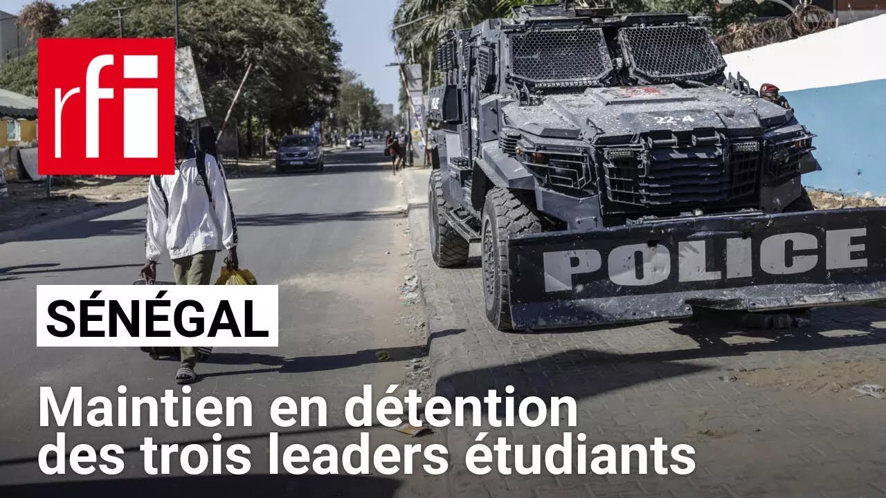 Sénégal : les trois leaders étudiants maintenus en détention par retour de parquet • RFI