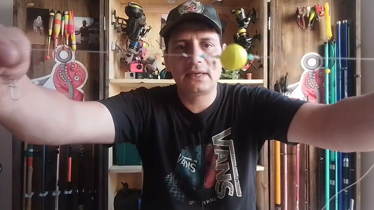 línea para PESCAR lisa,(mugil), paso a paso