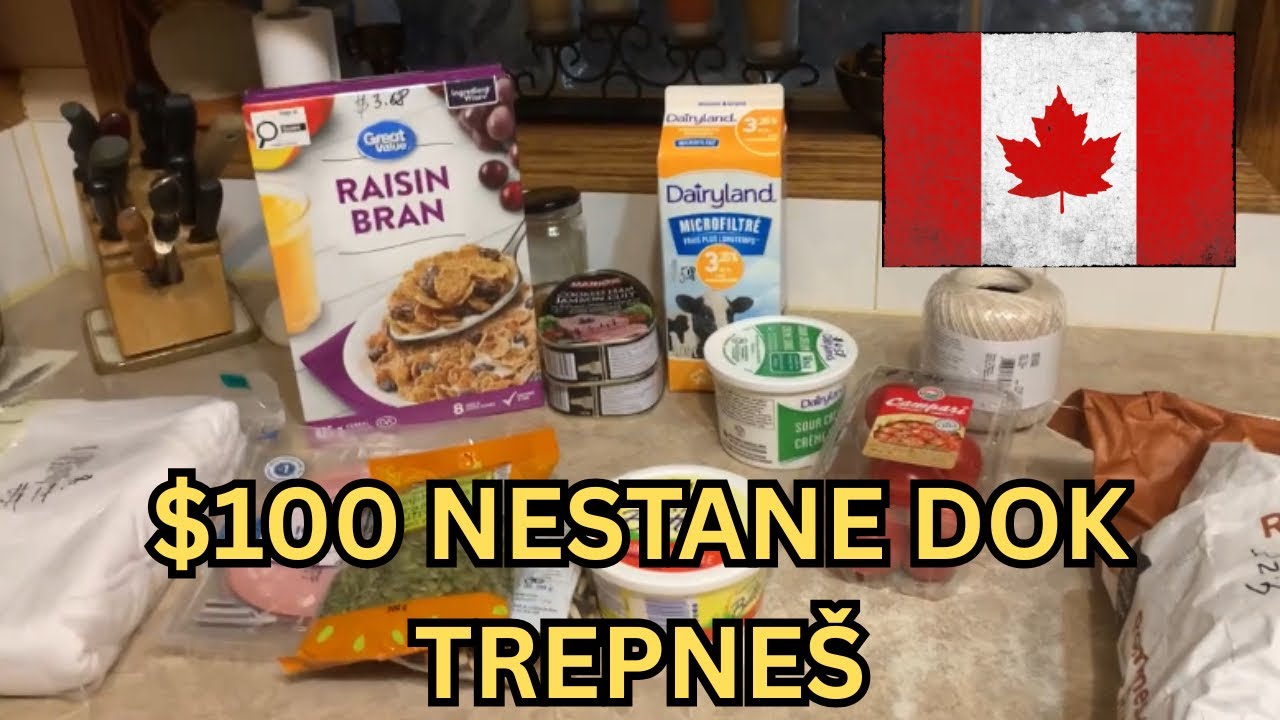 $100 u Kanadi 2026: Pogledaj šta stvarno dobiješ!