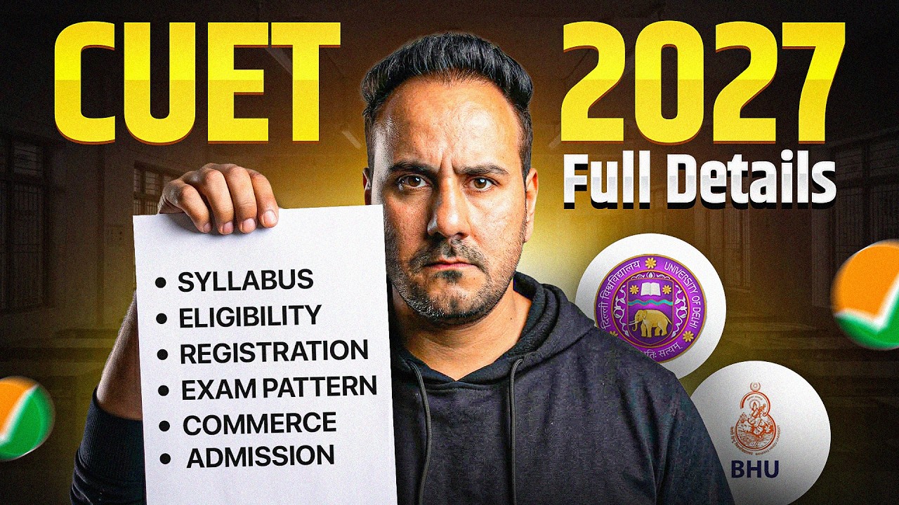 All About CUET 2027 Every Commerce & Humanities Student MUST Watch!