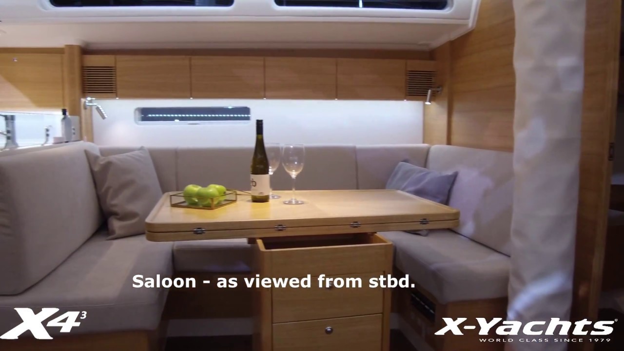 Видеотур X4.3 от X-Yachts(GB)Ltd