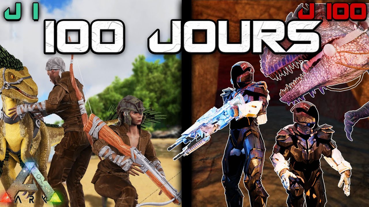 Survivre 100 Jours sur ARK en PVP DUO