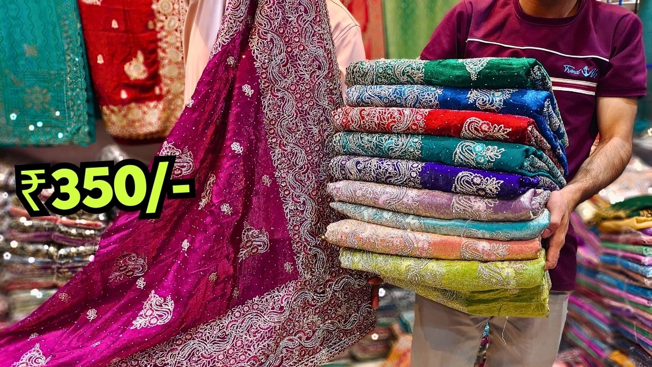 ₹350/- Me Wedding Sarees Fendi Silk Sarees 💖Tisue Organza Banarasi Sarees