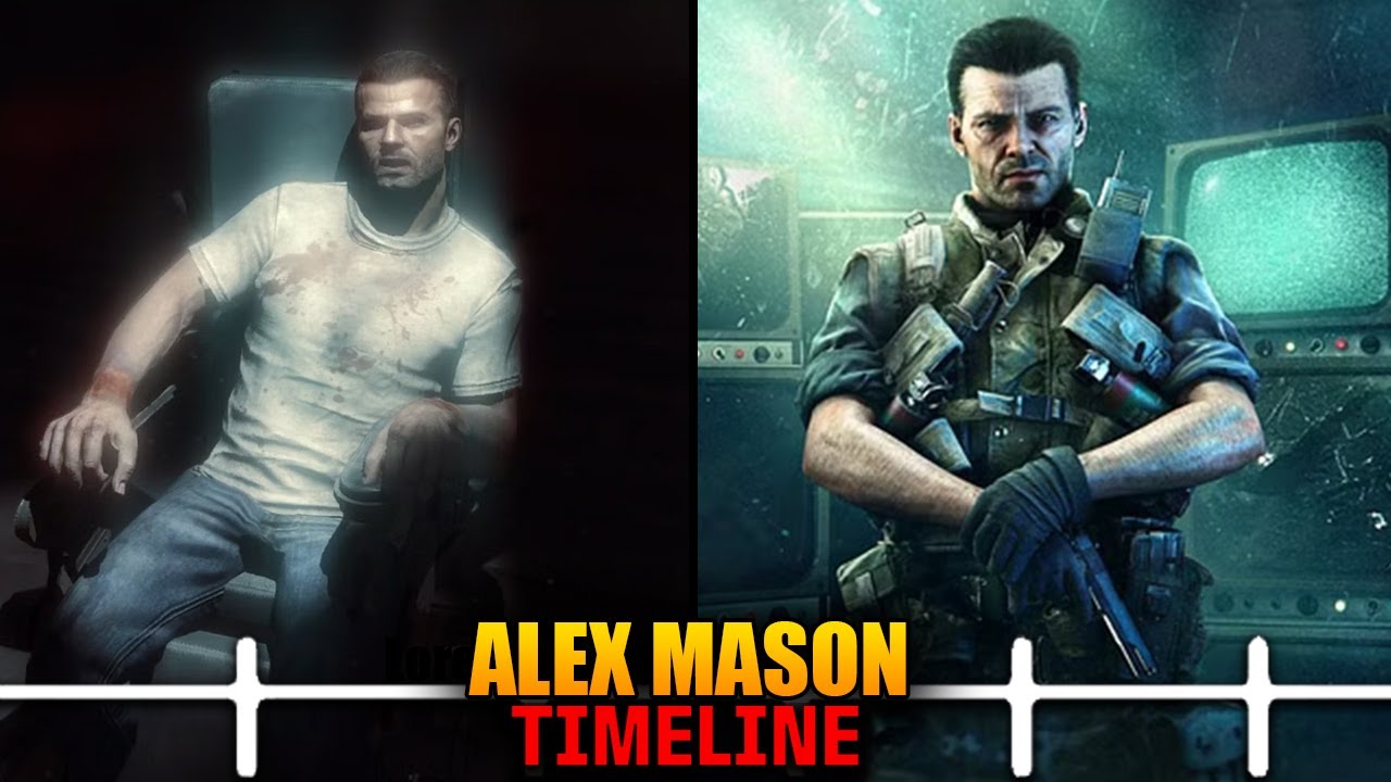 Полная хронология Алекса Мейсона (Black Ops Полная история)