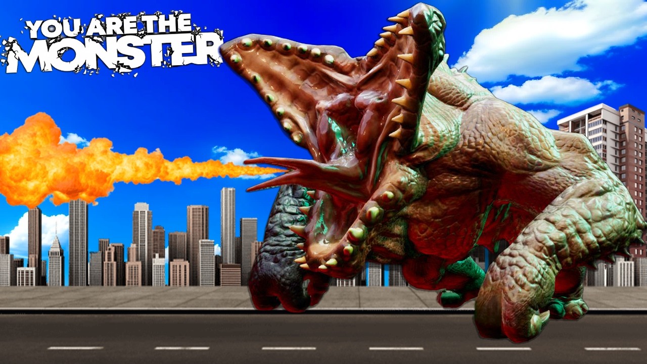 Becoming an Overpowered Monster to Destroy a City! (You Are The Monster)
