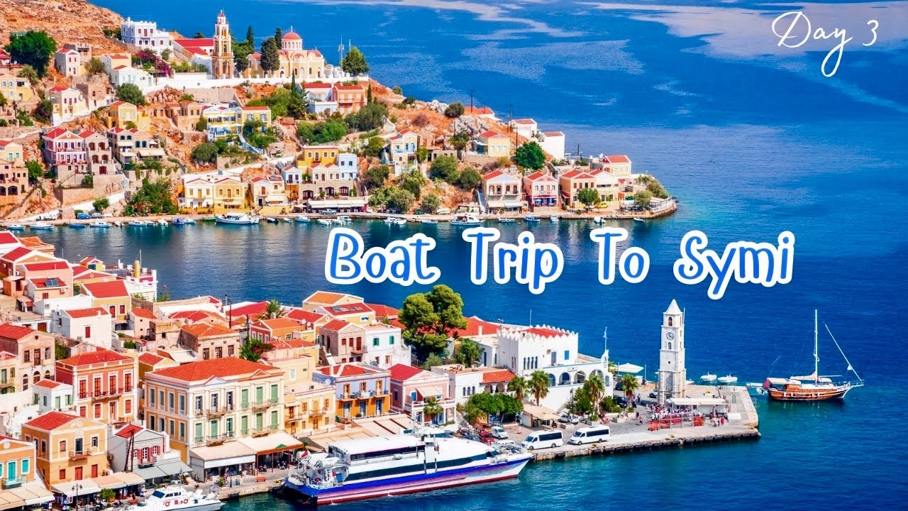 Symi Island In August 🇬🇷 | The Most Beautiful Greek Island Near Rhodes
