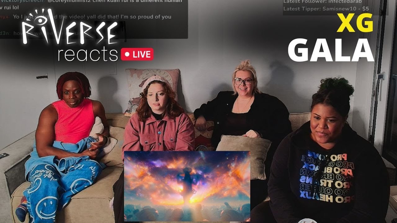 RiVERSE Reacts LIVE: 'GALA' by XG - FINALLY reacting to this EPIC MV!