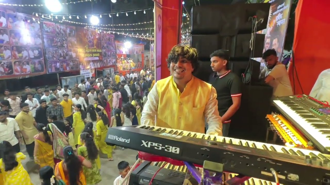 LOVELY MUSICAL GROUP❤️DAY 4 😍NAVRATRI 2025 😍At MHATREWADI Dombivali 9930220551.