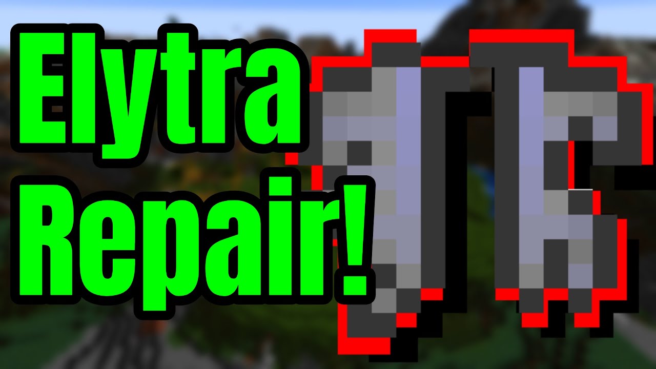 Как быстро починить надкрылья в Minecraft #Shorts