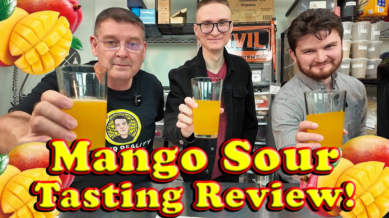 Mango Sour Ale Tasting Review With Guest Brewers That Was Brewed On The Anvil Foundry 10.5