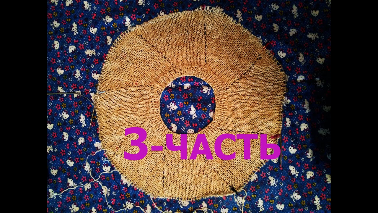 КРУГЛАЯ КОКЕТКА. ТЕОРИЯ И ПРАКТИКА. ВЯЗАНИЕ. МК 3-ЧАСТЬ. KNITTING ROUND YOKE. YUGO REDONDO DE TEJIDO