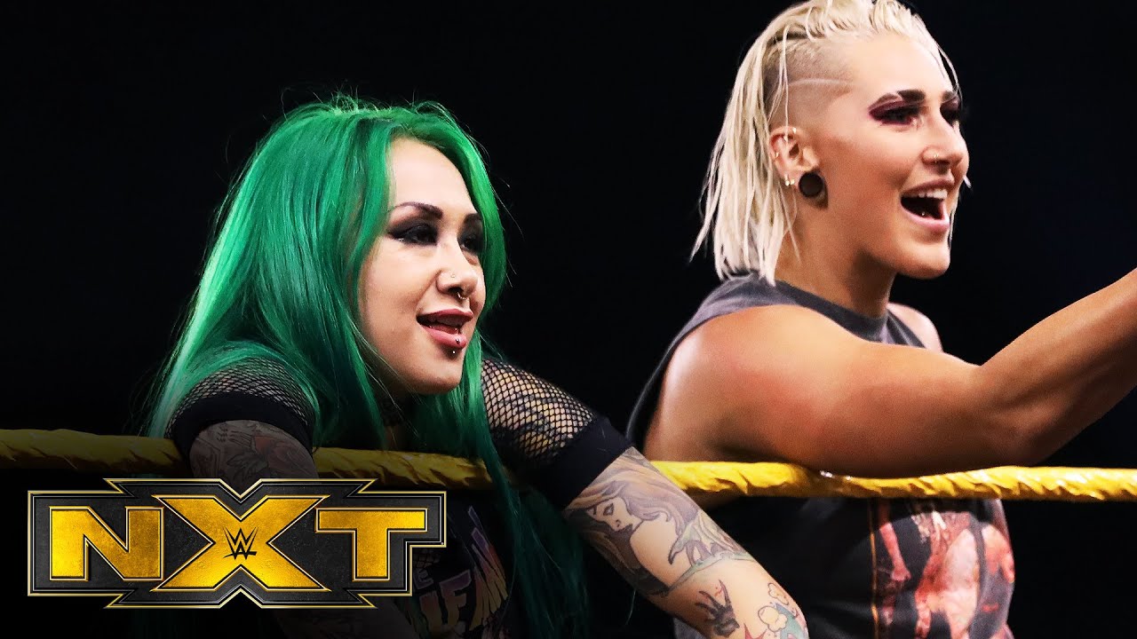 Риа Рипли и Шотзи Блэкхарт выступают против бренда Роберта Стоуна: WWE NXT, 12 августа 2020 г.