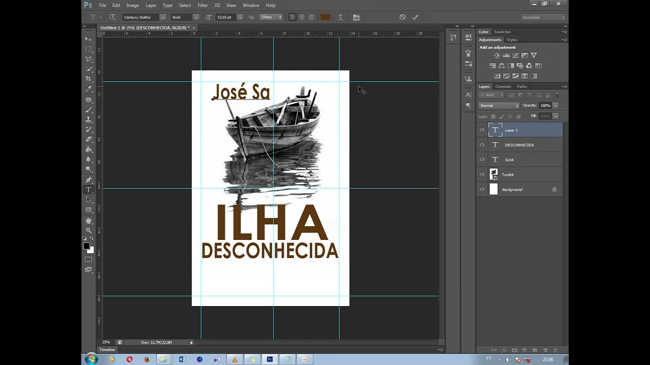 COMO FAZER CAPA DE LIVRO NO ADOBE PHOTOSHOP