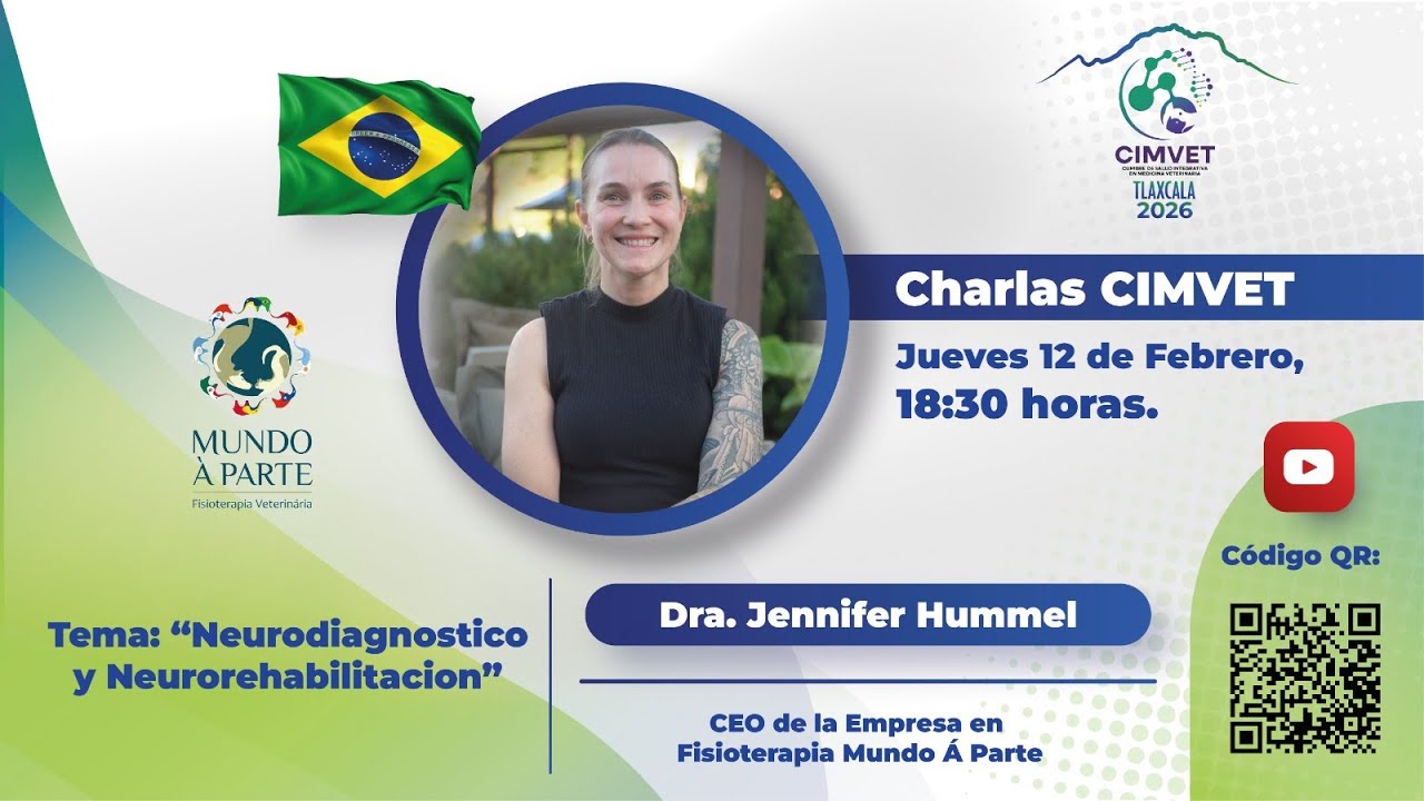CHARLAS CIMVET 2026 – Neurodiagnóstico y neurorrehabilitación.