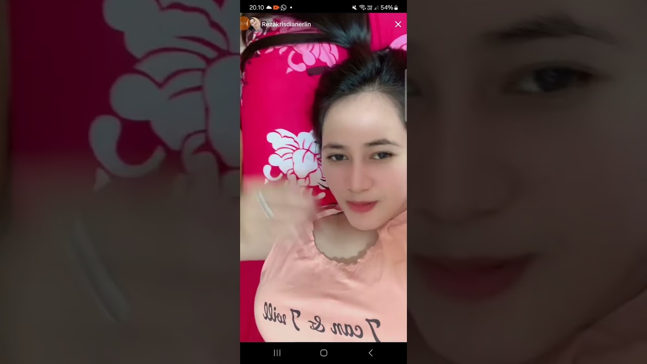 rezakrisdianerlin live tiktok rebahan