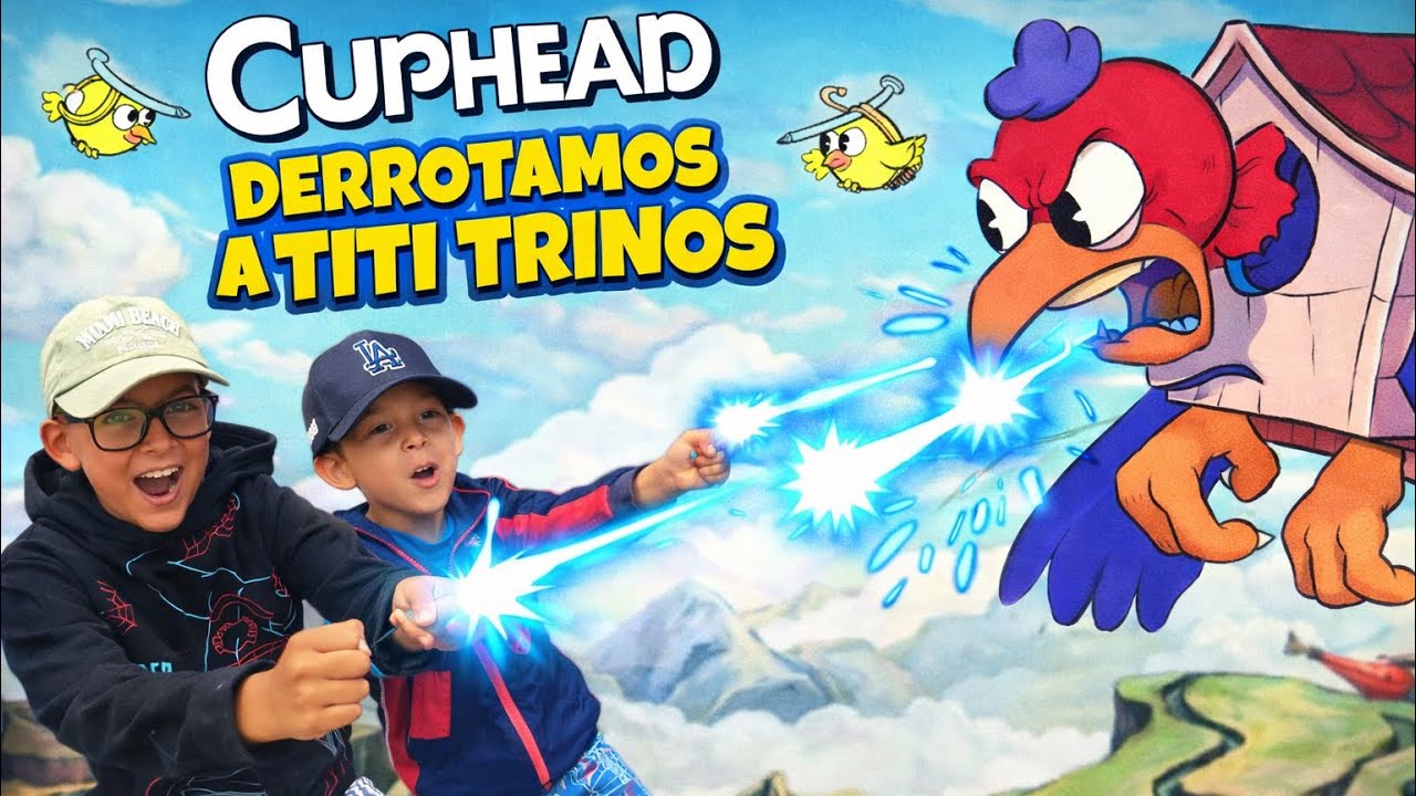 🐦 ACCION AVIARIA - ISLA TINTERO 2 | Cuphead | Leonel al Cuadrado #videos #cuphead #juegoparaniños