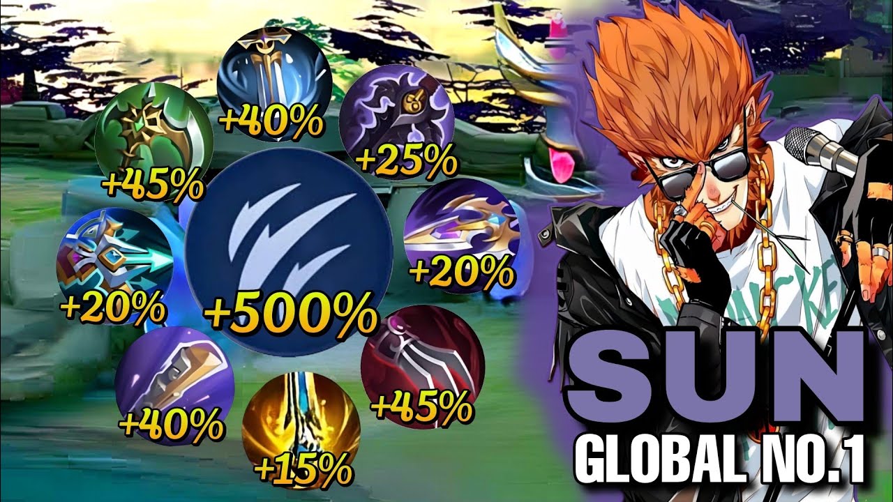 NEW META‼️SUN FULL ATTACK SUPER SPEED BUILD😱 (attack speed hack)