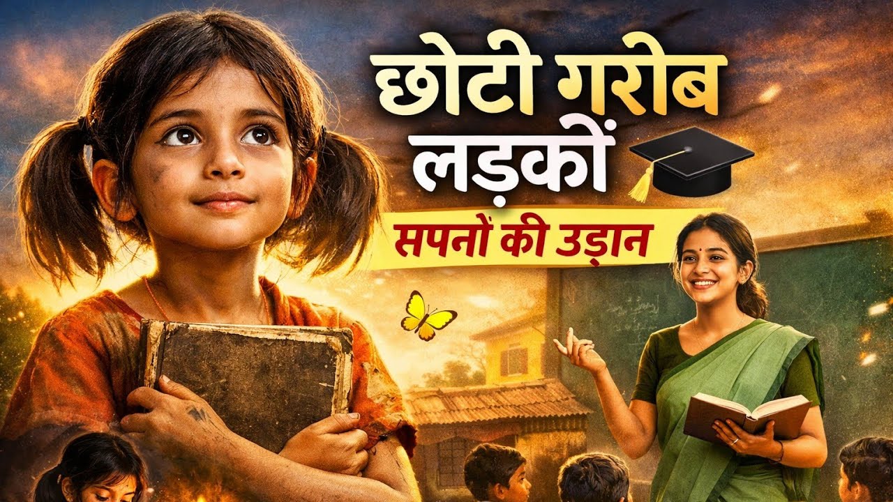 एक सुंदर गरीब लड़की की कहानी ।। मेहनत का फल।। Emotional hindi story 