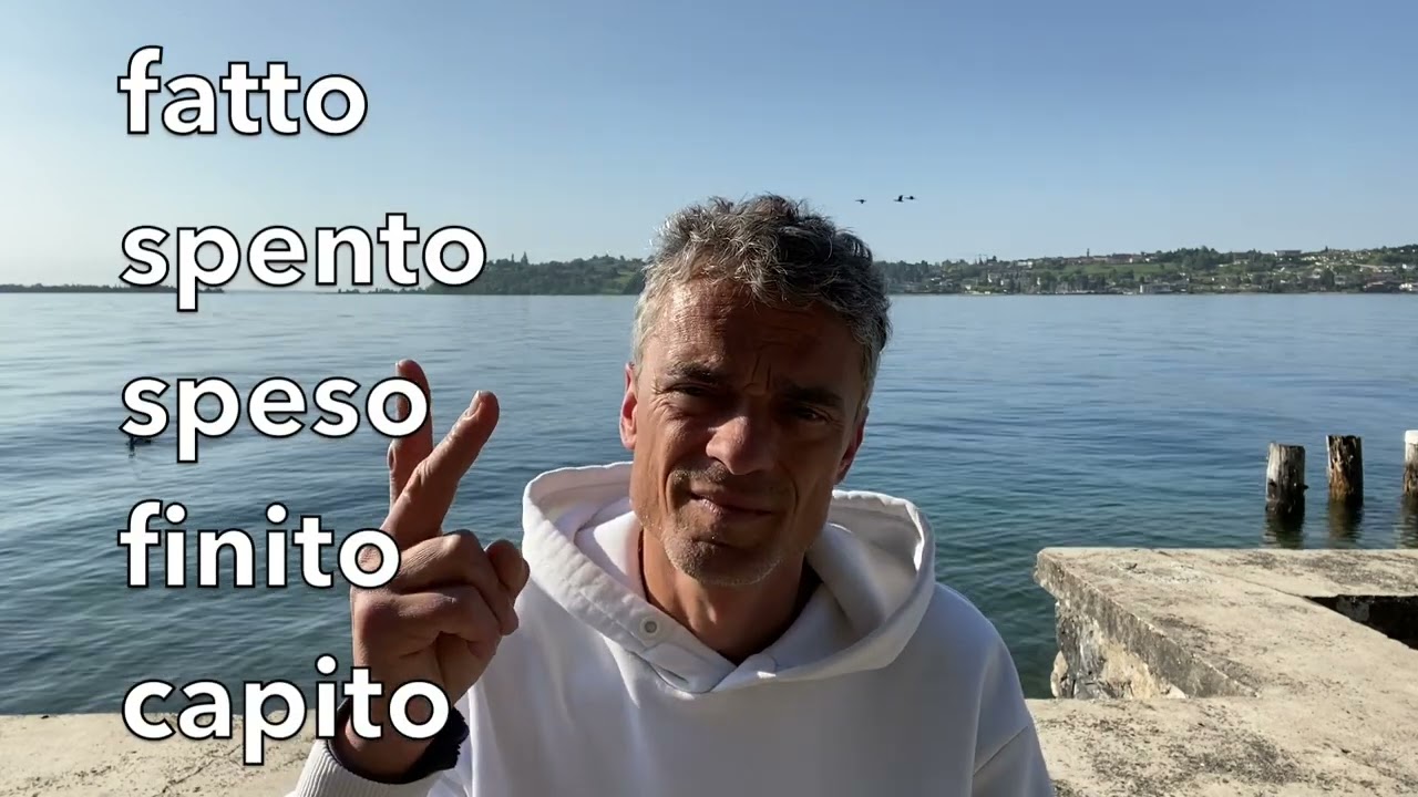 Italienisch Mittelstufe - Italienisch passato prossimo unregelmäßige Verben - Italienisch Zeiten