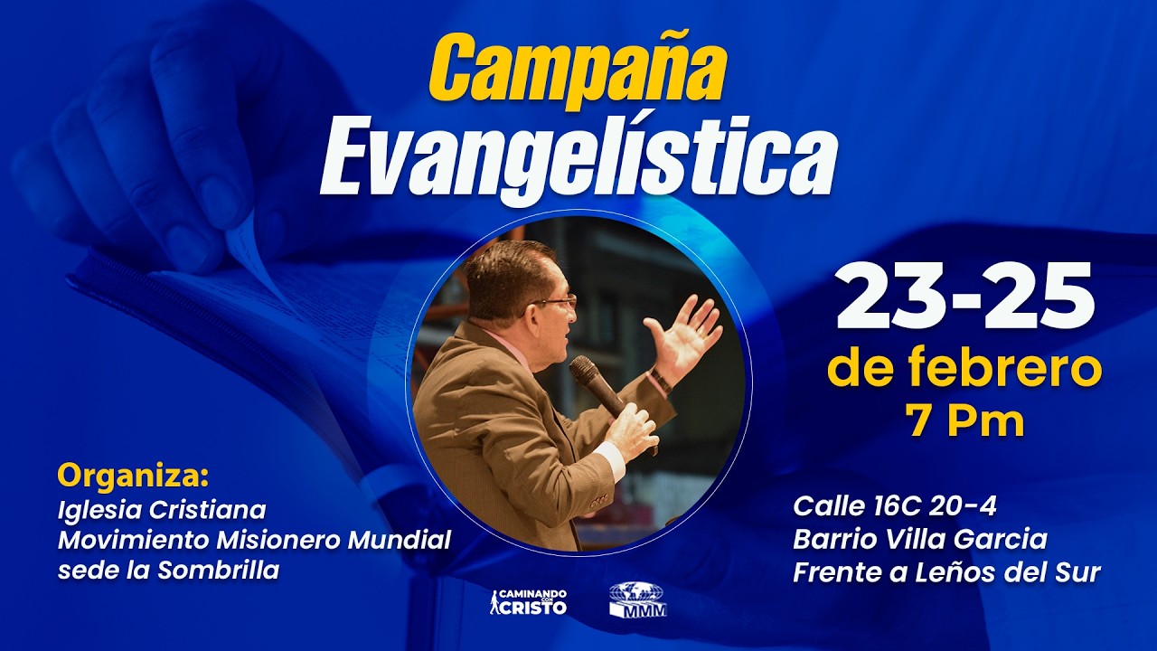 Campaña Evangelistica/ 25 Febrero de 2026 / Iglesia Cristiana MMM Popayán, Colombia
