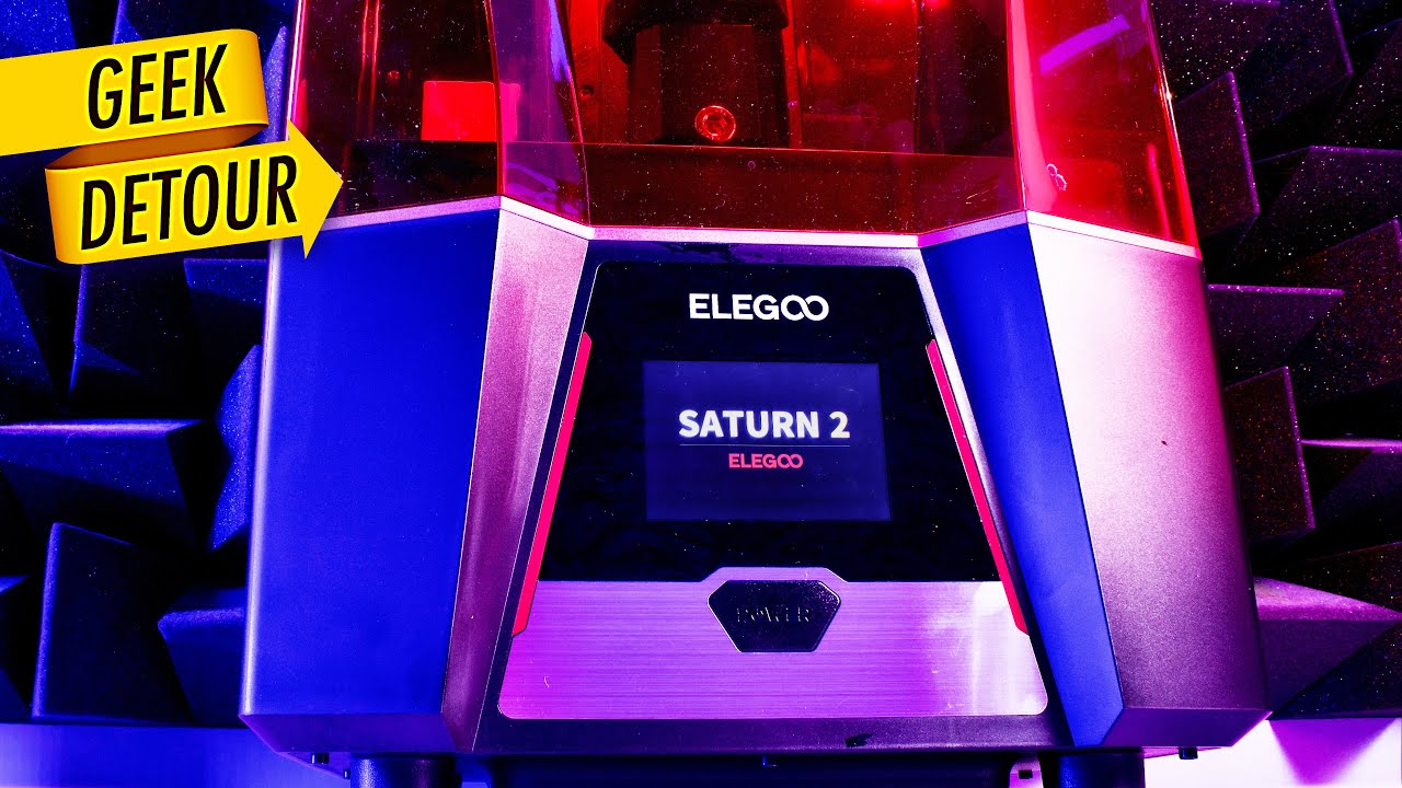 Elegoo Saturn 2 8K Resin 3D Printer: Yeah Science!