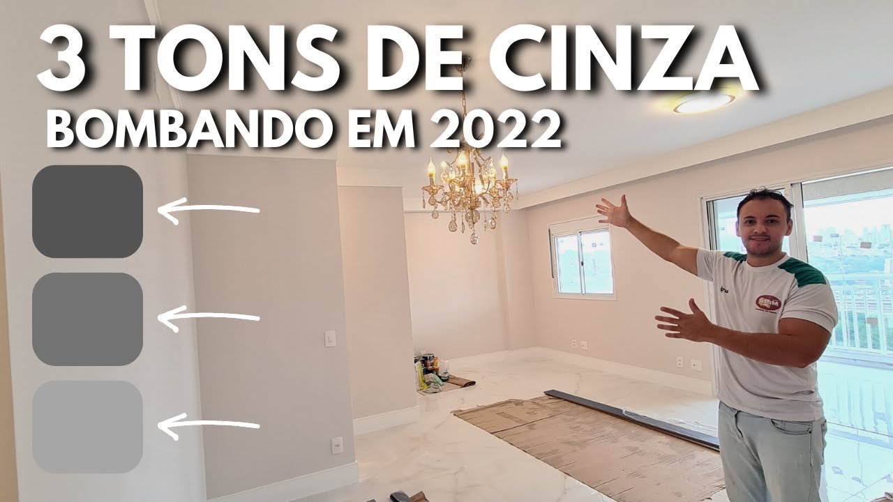 ESSAS 3 CORES EM TONS DE CINZA ESTÃO EM ALTA