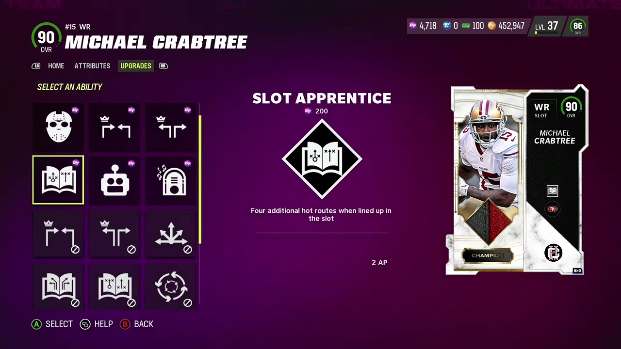 Madden 23 - Michael Crabtree 90 OVR