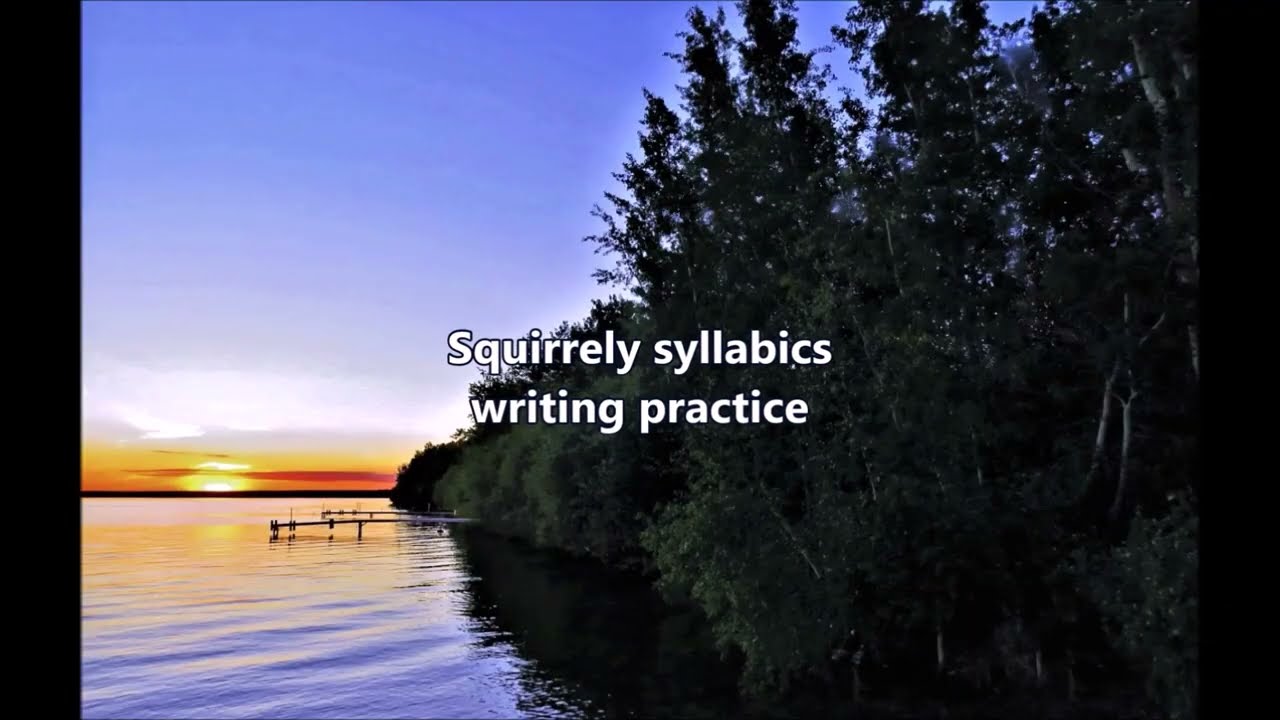 ᐊᓂᑿᒑᐢ  ᒐᐦᑭᐯᐦᐃᑲᓇ  mini Cree Syllabics tutorial video