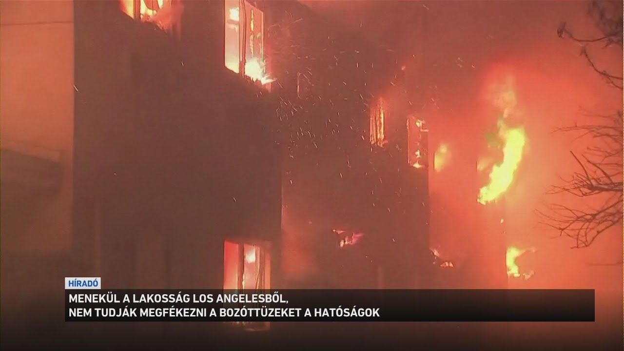 Menekül a lakosság Los Angelesből