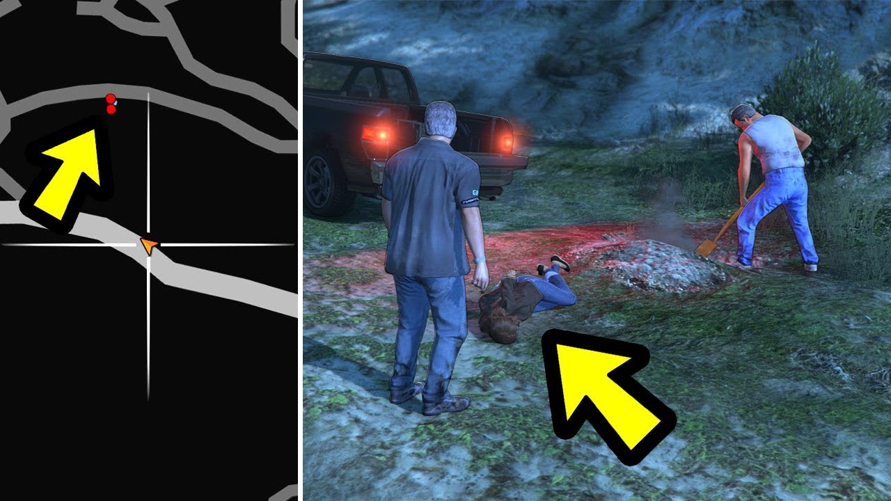 GTA 5 - What Happens if you let them Bury Her?