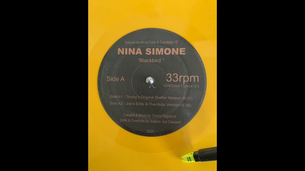 Nina Simone - Blackbird (Joe Claussell's Edits Overdubs Version)